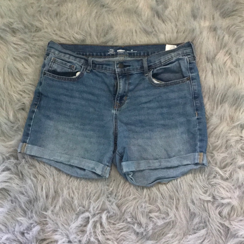 Dark Jean shorts